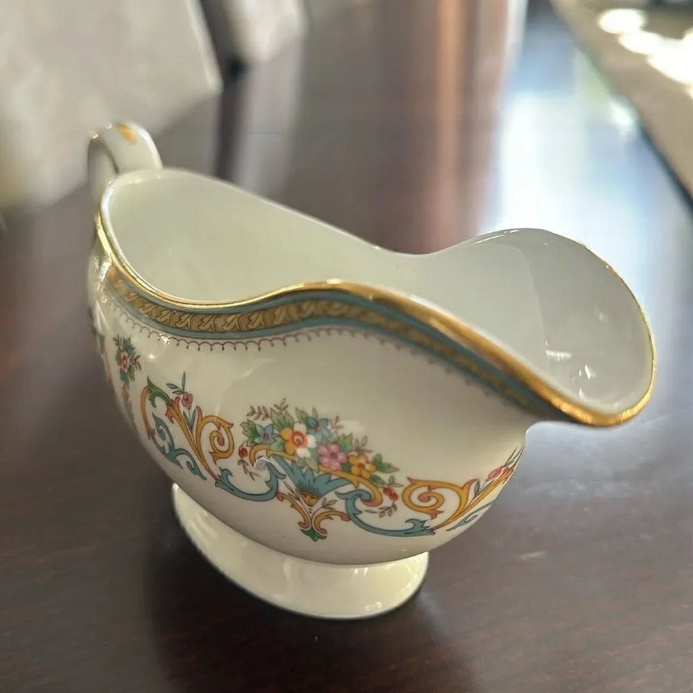 AYNSLEY Henley Gravy Ladle Bone China